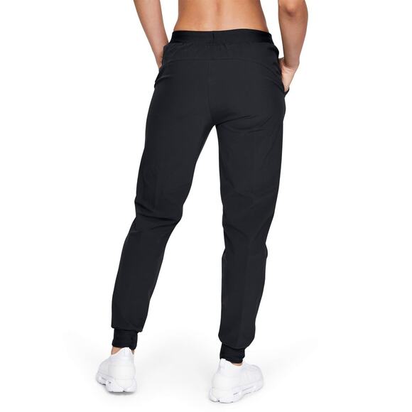 NWT Under armour storm water resistant black drawstring waist joggers S active - Picture 3 of 10